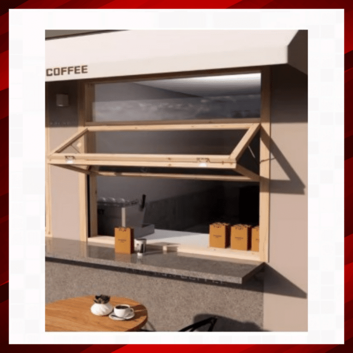 VERTICAL WINDOW FITTING