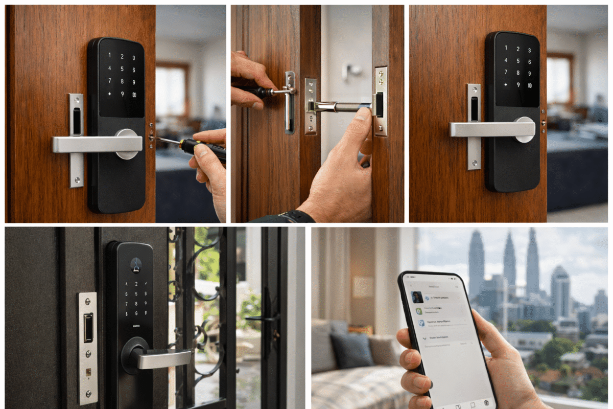 Cost Breakdown: Installing Smart Lock Systems in Johor and Kuala Lumpur 2026 Smart Lock Installation Cost Malaysia