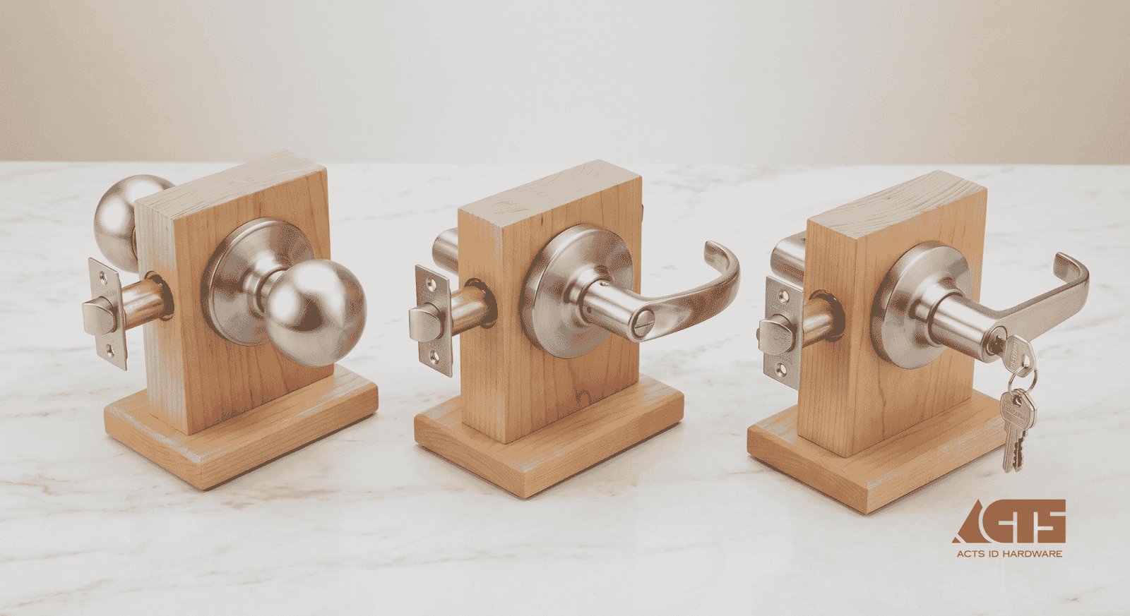 cylindrical lock set types Malaysia — passage privacy and entry lever sets